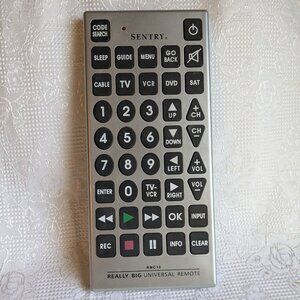 Sentry RMC10 Universal Jumbo Remote Control